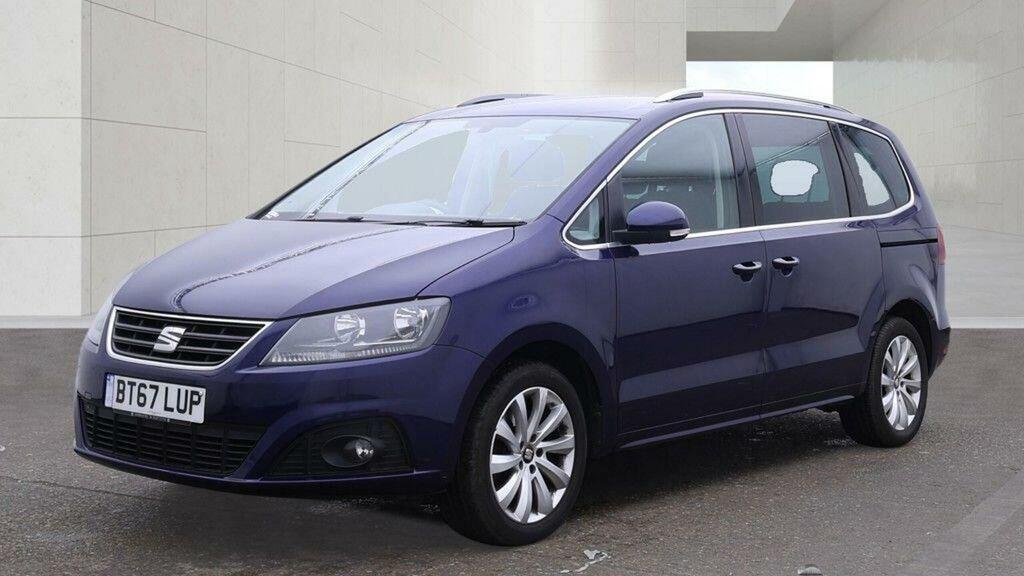 Seat Alhambra 2.0 Tdi Se Dsg Euro 6 Ss BT67LUP Blue #5