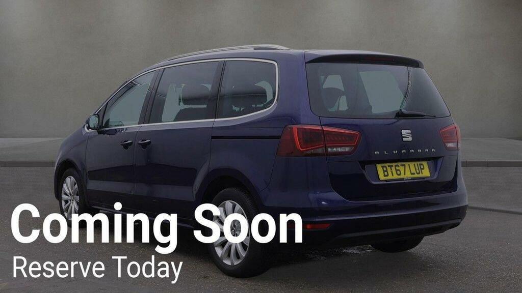 Seat Alhambra 2.0 Tdi Se Dsg Euro 6 Ss BT67LUP Blue #2