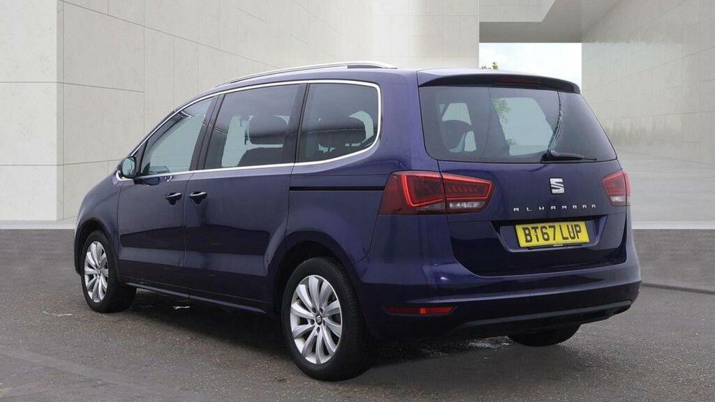 Seat Alhambra 2.0 Tdi Se Dsg Euro 6 Ss BT67LUP Blue #6