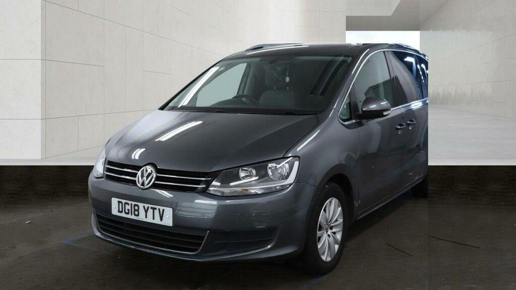 Volkswagen Sharan 2.0 Tdi Se Dsg Euro 6 Ss DG18YTV Grey #2