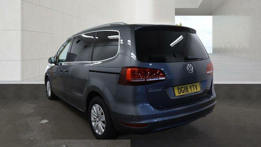Volkswagen Sharan 2.0 Tdi Se Dsg Euro 6 Ss DG18YTV Grey #3