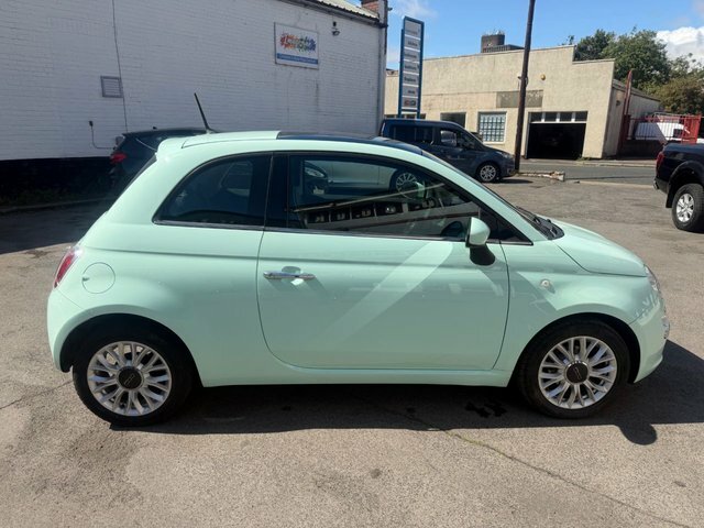 Fiat 500 1.2 Lounge Hatchback Euro 6 Ss Green #6