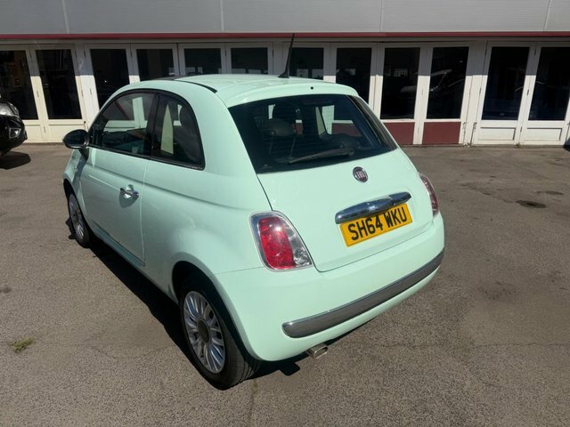 Fiat 500 1.2 Lounge Hatchback Euro 6 Ss Green #3