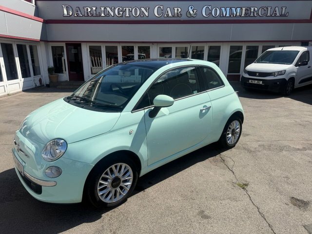 Fiat 500 1.2 Lounge Hatchback Euro 6 Ss Green