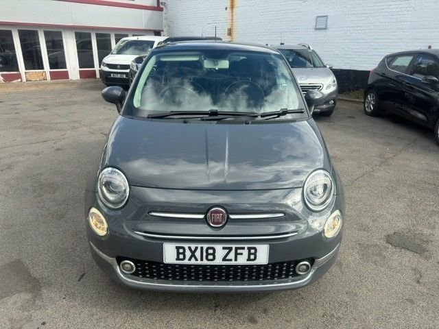 Fiat 500 1.2 Lounge Hatchback Euro 6 Ss Grey #3