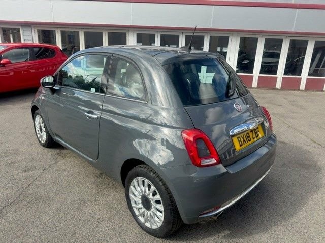 Fiat 500 1.2 Lounge Hatchback Euro 6 Ss Grey #4