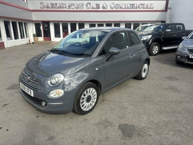 Fiat 500 1.2 Lounge Hatchback Euro 6 Ss Grey