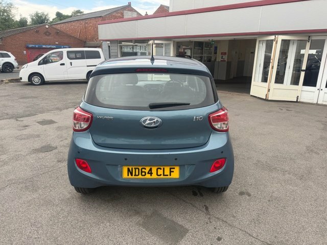 Hyundai I10 1.0 Se Hatchback Euro 5 66 Ps Blue #3