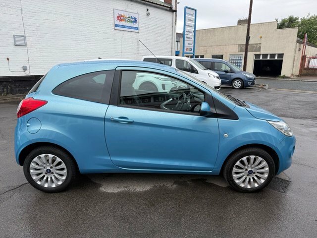 Ford KA 1.2 Zetec Hatchback Euro 5 Ss Blue #5