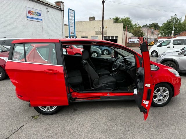 Ford B-Max 1.6 Zetec Mpv Powershift Euro 5 105 Ps NJ15EFZ Red #5