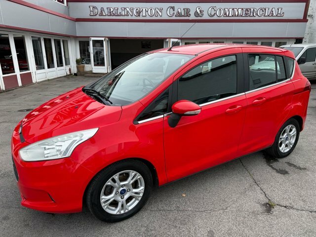 Ford B-Max 1.6 Zetec Mpv Powershift Euro 5 105 Ps Red
