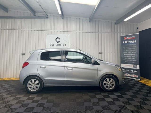 Mitsubishi Mirage 3 Hatchback Silver #5