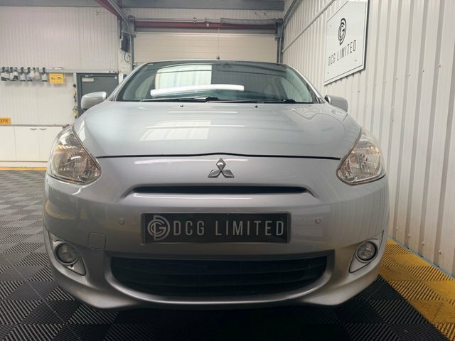 Mitsubishi Mirage 3 Hatchback Silver #2