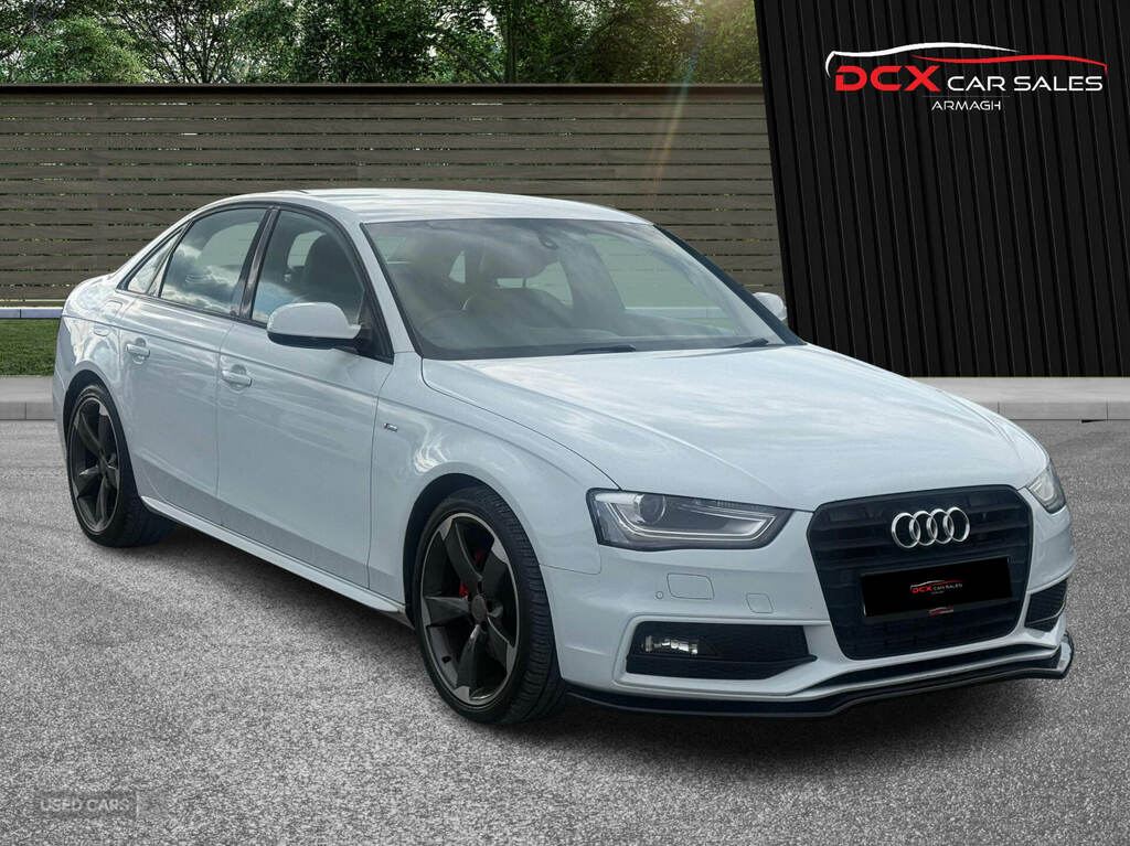 Audi A4 2.0 Tdi 150 Black Edition White #2