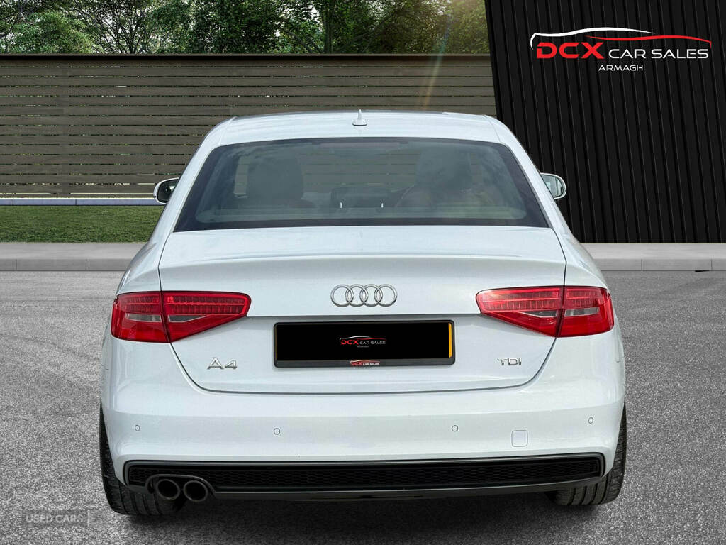 Audi A4 2.0 Tdi 150 S Line Multitronic White #5