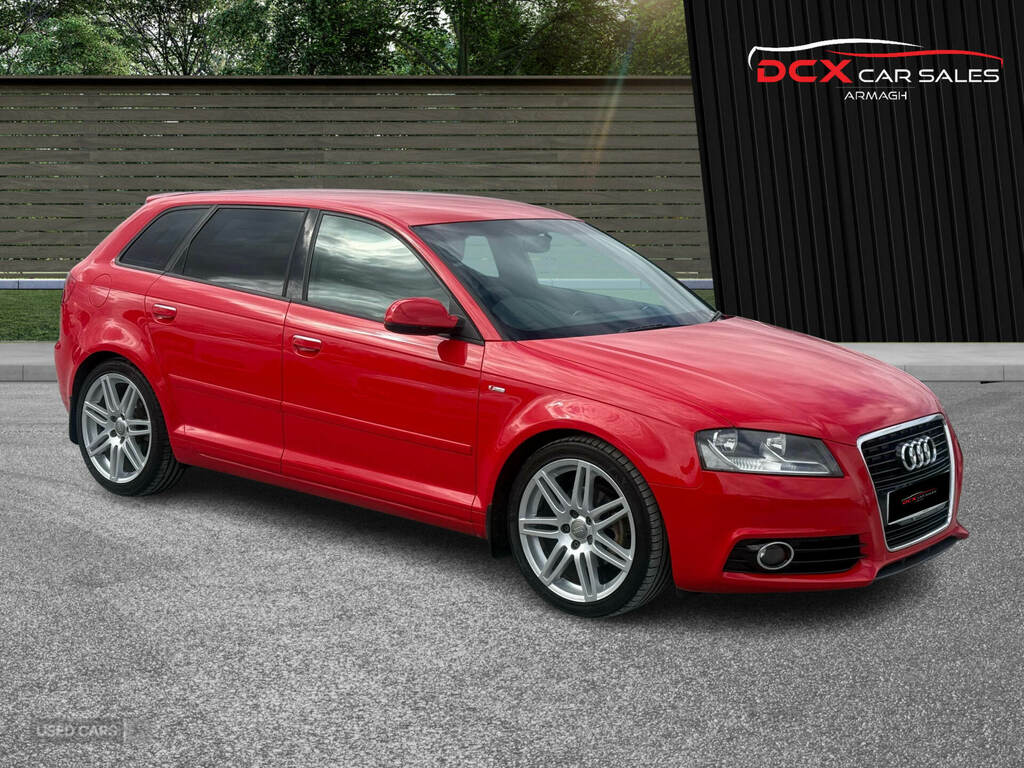Audi A3 2.0 Tdi S Line Start Stop Red #2