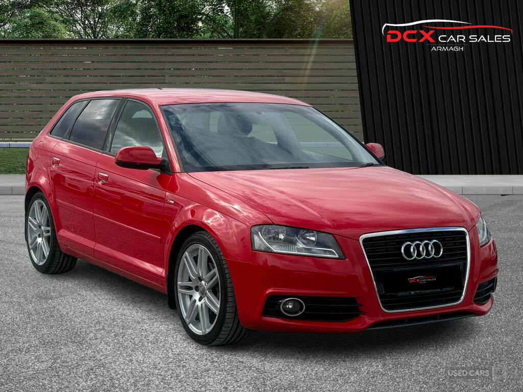 Audi A3 2.0 Tdi S Line Start Stop Red