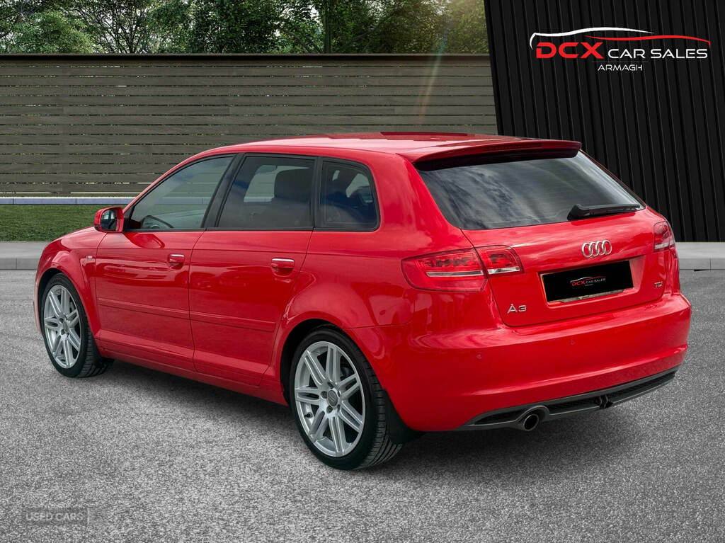 Audi A3 2.0 Tdi S Line Start Stop Red #6