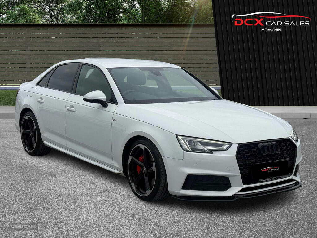Audi A4 2.0 Tdi 190 Quattro S Line S Tronic White #2