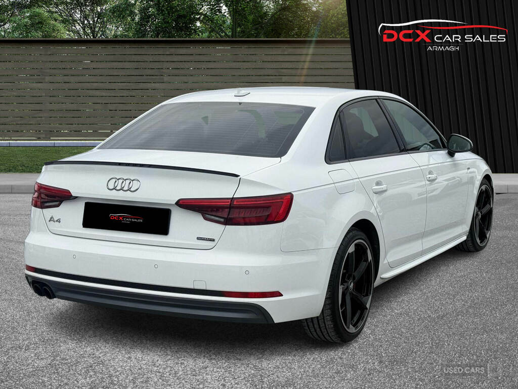 Audi A4 2.0 Tdi 190 Quattro S Line S Tronic White #4