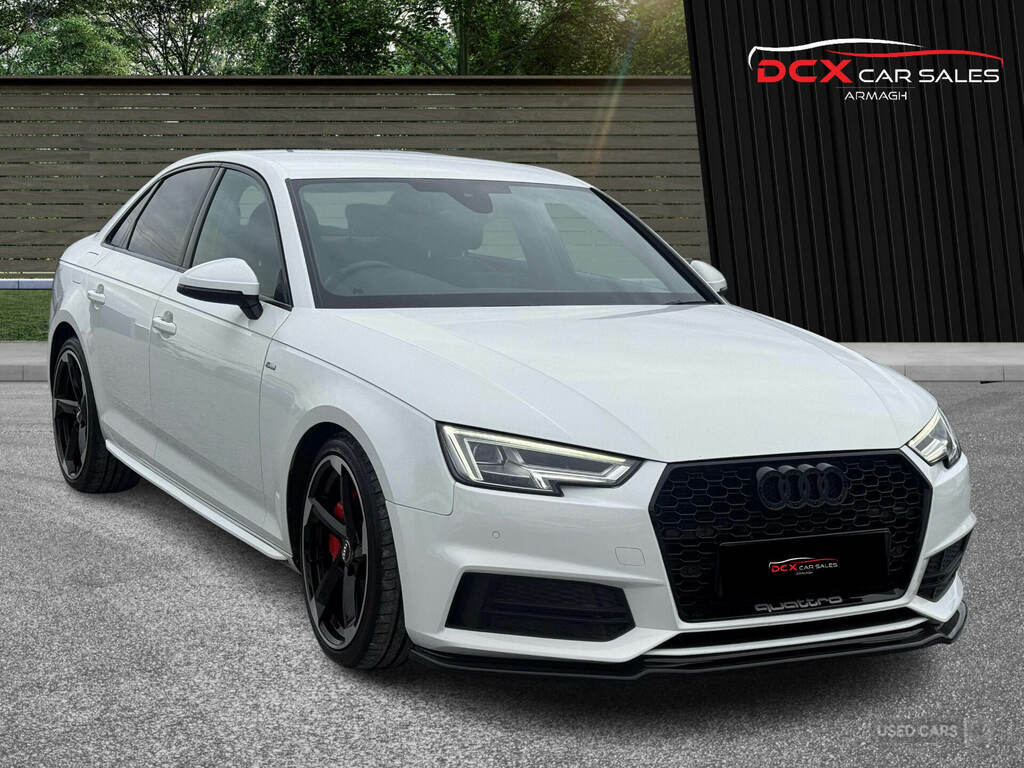 Audi A4 2.0 Tdi 190 Quattro S Line S Tronic White