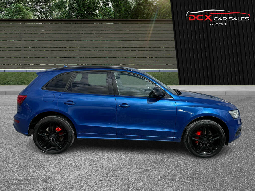 Audi Q5 2.0 Tdi 190 Quattro S Line Plus S Tronic Blue #3