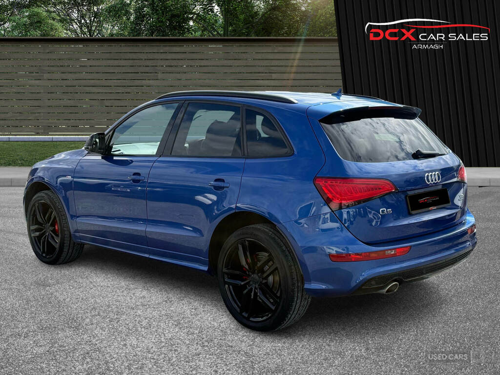 Audi Q5 2.0 Tdi 190 Quattro S Line Plus S Tronic Blue #6