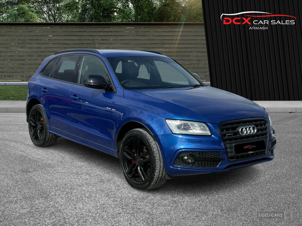 Audi Q5 2.0 Tdi 190 Quattro S Line Plus S Tronic Blue #2
