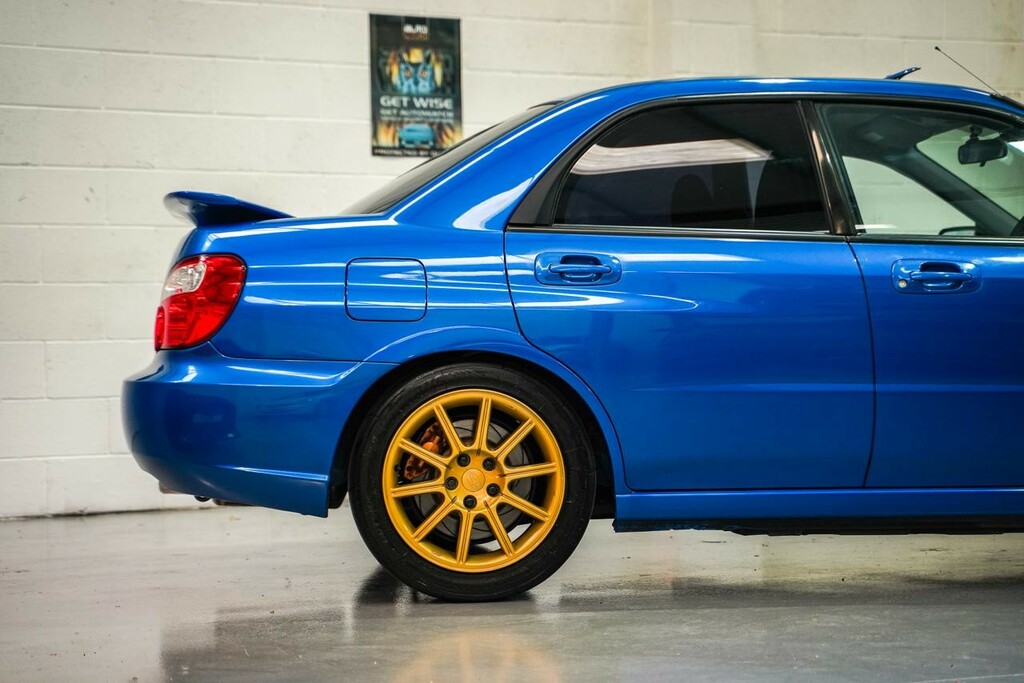 Subaru Impreza Wrx Sti Wr1 Saloon Blue #36