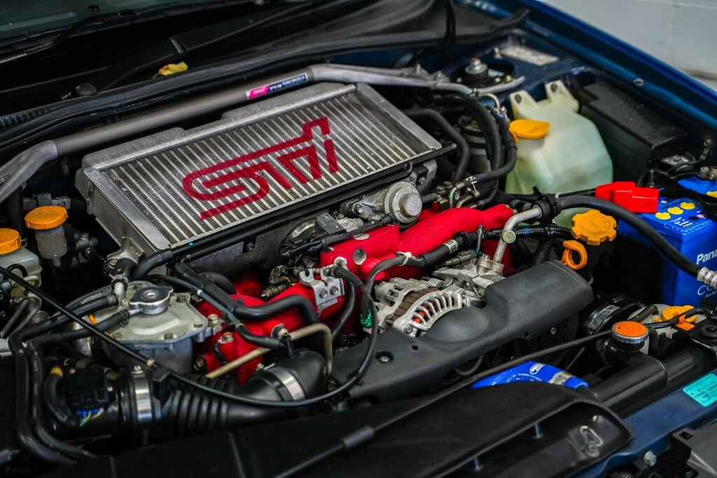 Subaru Impreza Wrx Sti Wr1 Saloon Blue #12
