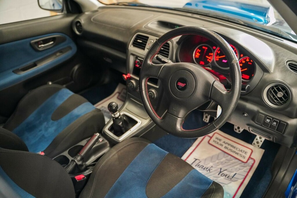 Subaru Impreza Wrx Sti Wr1 Saloon Blue #19