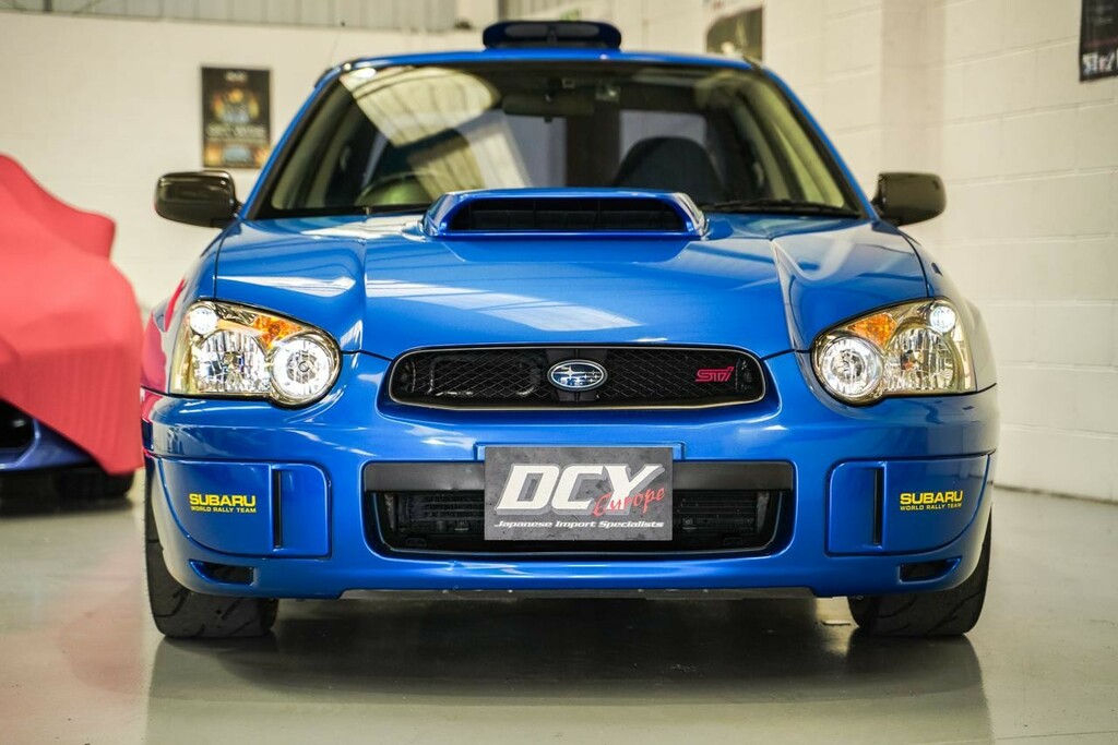 Subaru Impreza Wrx Sti Wr1 Saloon Blue #13