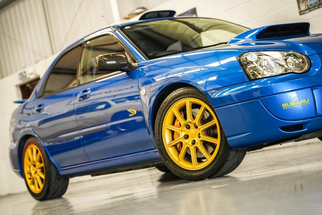 Subaru Impreza Wrx Sti Wr1 Saloon Blue #46