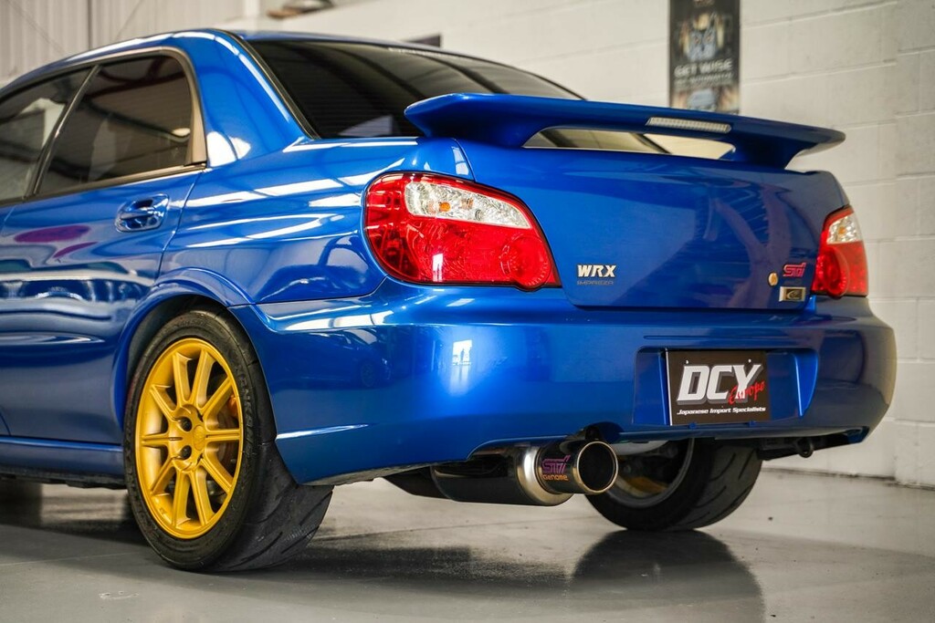 Subaru Impreza Wrx Sti Wr1 Saloon Blue #23