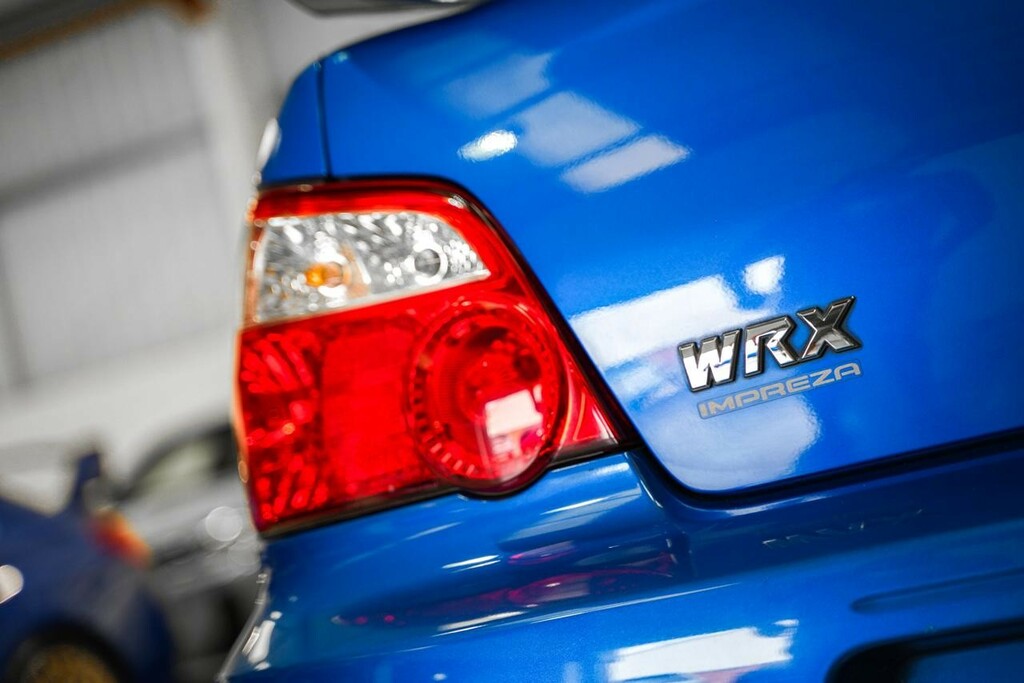 Subaru Impreza Wrx Sti Wr1 Saloon Blue #16