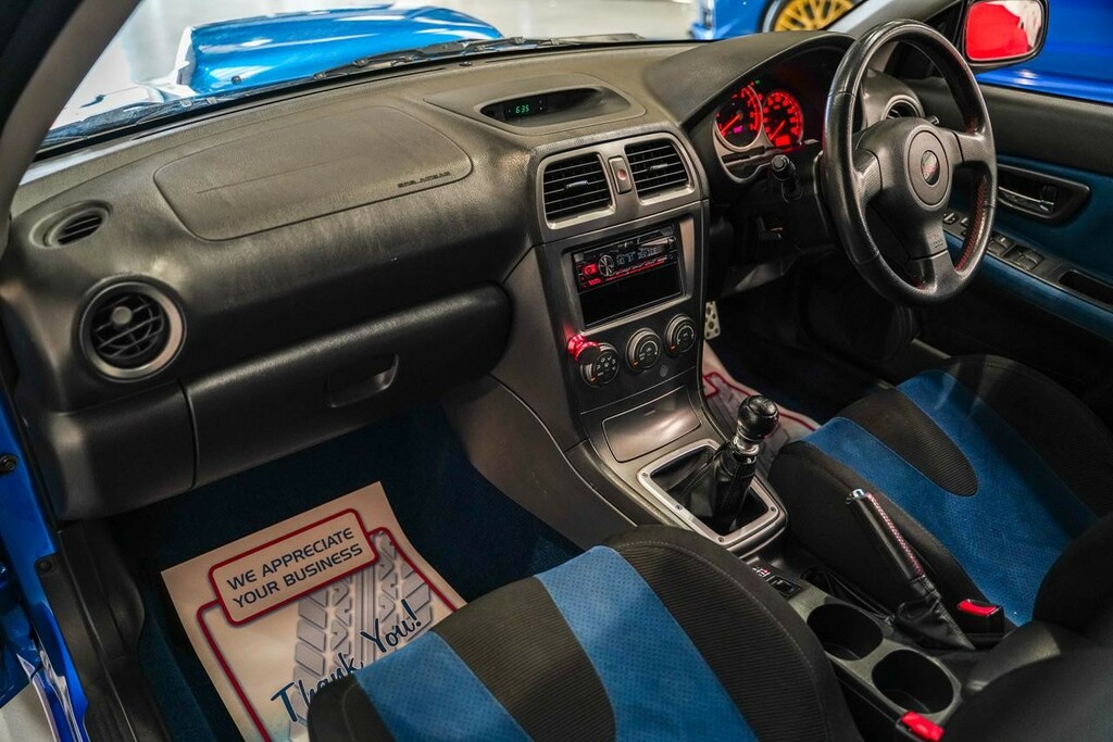 Subaru Impreza Wrx Sti Wr1 Saloon Blue #28