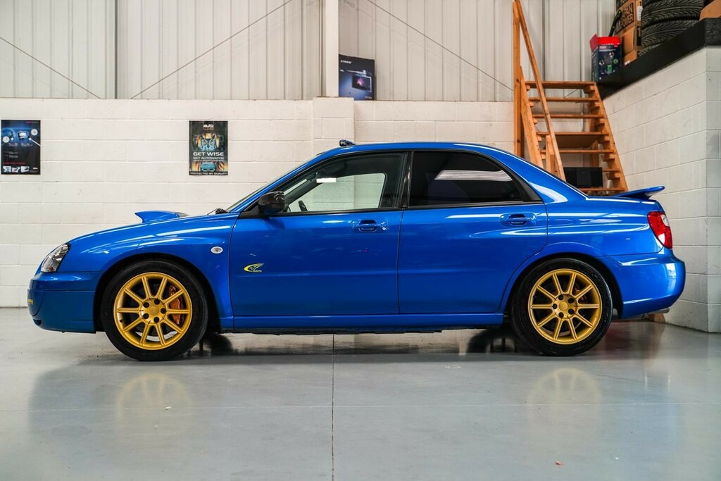 Subaru Impreza Wrx Sti Wr1 Saloon Blue #10