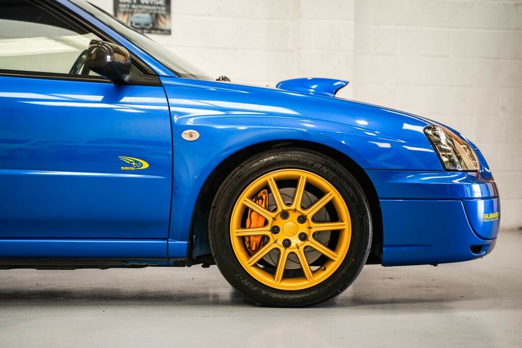 Subaru Impreza Wrx Sti Wr1 Saloon Blue #38