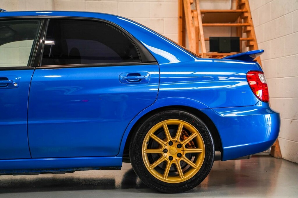 Subaru Impreza Wrx Sti Wr1 Saloon Blue #8