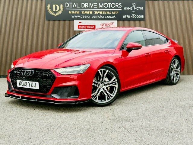 Audi A7 2019 3.0 Tdi V6 50 S Line Sportback Tip KO19YUJ Red #3