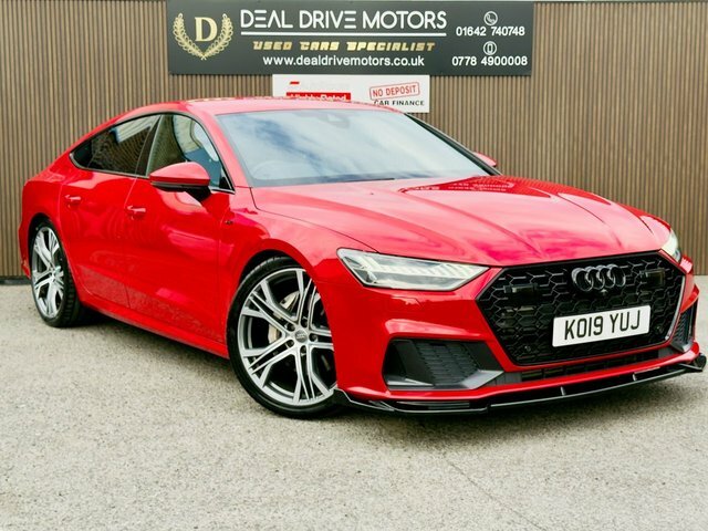 Audi A7 2019 3.0 Tdi V6 50 S Line Sportback Tip Red
