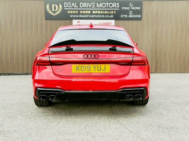Audi A7 2019 3.0 Tdi V6 50 S Line Sportback Tip KO19YUJ Red #6