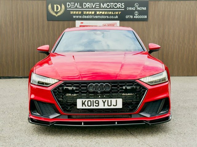 Audi A7 2019 3.0 Tdi V6 50 S Line Sportback Tip KO19YUJ Red #2