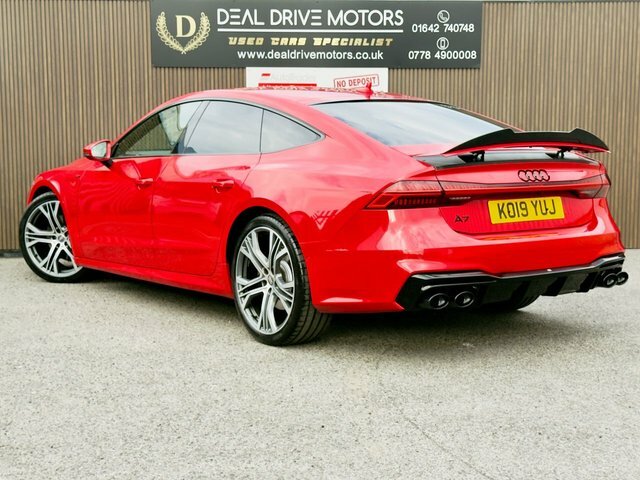 Audi A7 2019 3.0 Tdi V6 50 S Line Sportback Tip KO19YUJ Red #5