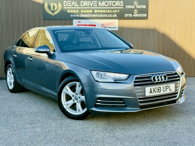 Audi A4 2018 1.4 Tfsi Sport Saloon S Tronic Eur AK18UPL Grey