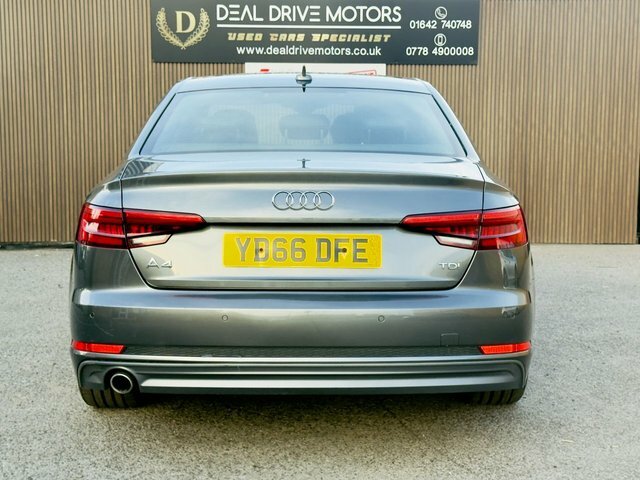 Audi A4 2016 2.0 Tdi S Line Saloon S Tronic Eur YD66DFE Grey #6