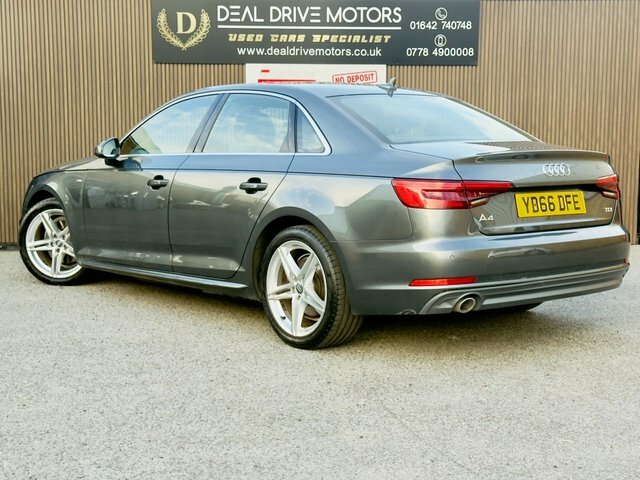 Audi A4 2016 2.0 Tdi S Line Saloon S Tronic Eur YD66DFE Grey #5