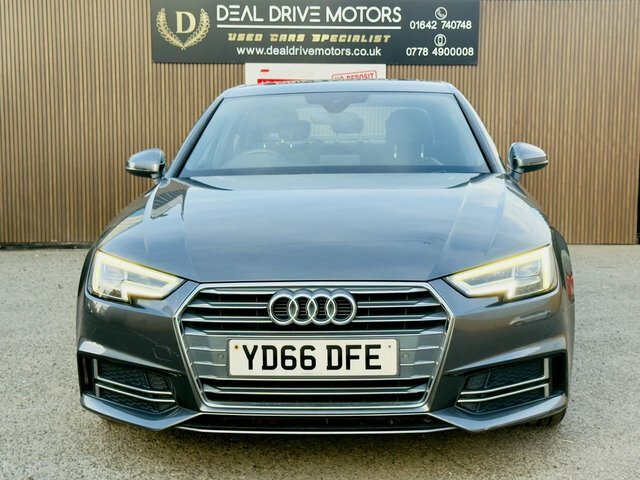 Audi A4 2016 2.0 Tdi S Line Saloon S Tronic Eur YD66DFE Grey #2