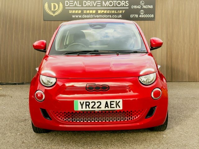 Fiat 500E 2022 42Kwh Red Hatchback 118 Ps Red #2