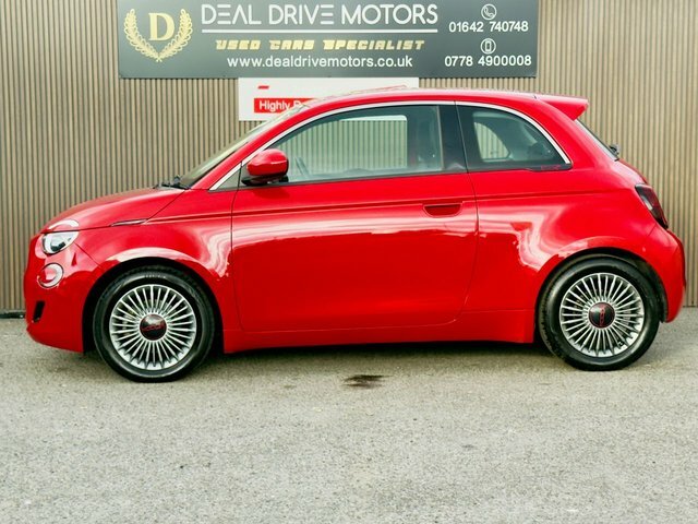 Fiat 500E 2022 42Kwh Red Hatchback 118 Ps Red #4